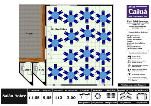 Layout Sala Nobre Buffet