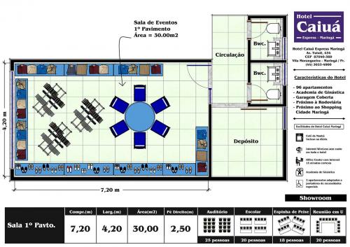 Layout Sala 1º Show Room