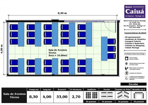 Layout Sala Térreo Escolar