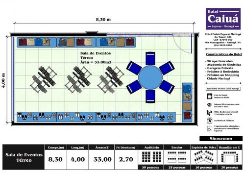 Layout Sala Térreo Show Room